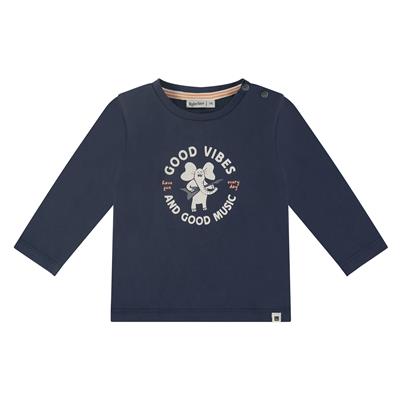 [NWB24127613] BABYFACE - T-shirt LM bleu + éléphant guitare