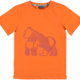 [Fabian] B'CHILL - T-shirt orange flash + gorille bordeaux