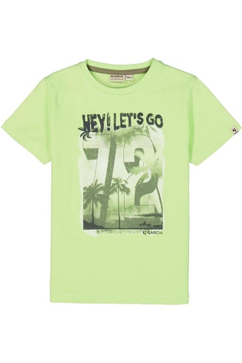 [O45400-8668] GARCIA - T-shirt vert + 72 en kaki